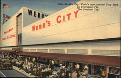 Webb's City Drug Store St. Petersburg, FL Postcard Postcard Postcard