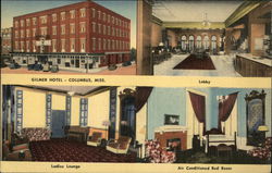 Gilmer Hotel Columbus, MS Postcard Postcard Postcard