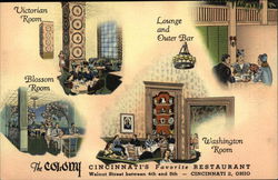 The Colony Restaurant Postcard