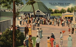 Midway, Lake Compounce Bristol, CT Postcard Postcard Postcard