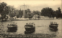 Fleet Ready for the Take-Off at Lake Compounce Postcard