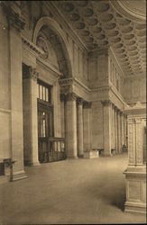 The National City Bank of New York, Main Entrance Postcard Postcard Postcard