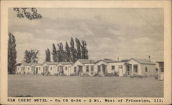 Elm Crest Motel Postcard