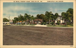 El Royal Tourist Court St. Petersburg, FL Postcard Postcard Postcard