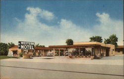 Western Motel Postcard