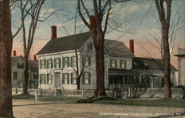 Harriet Beecher Stowe House Brunswick Maine