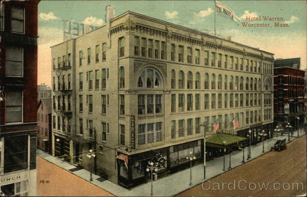 Hotel Warren Worcester Massachusetts