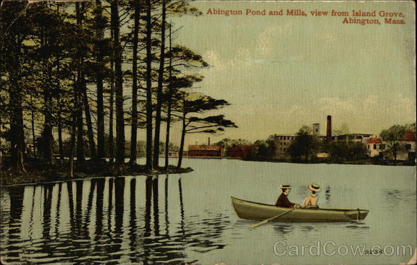 Abington Pond and Mills Massachusetts