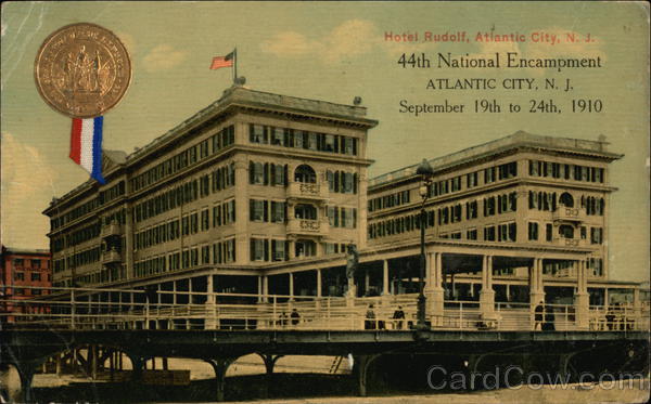 View of Hotel Rudolph Atlantic City New Jersey