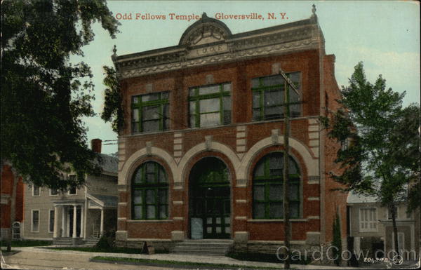 Odd Fellows Temple Gloversville New York