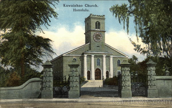 Kawaiahao Church Honolulu Hawaii