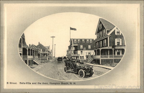 Belle-Villa and the Avon Hampton Beach New Hampshire