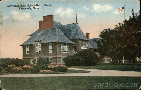 Lawrence High School - North Front Falmouth Massachusetts