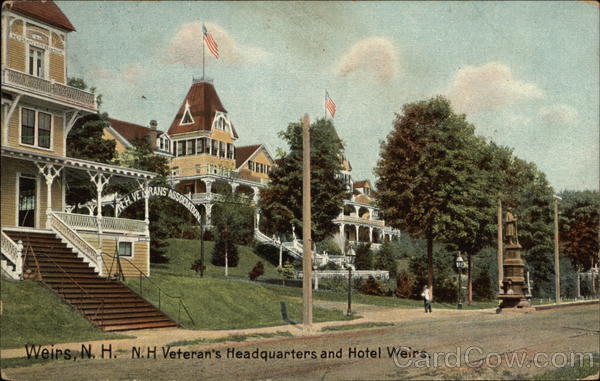 NH Veteran's Headquarters and Hotel Weirs Weirs Beach New Hampshire