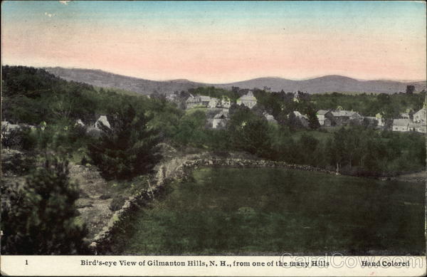 Bird's-Eye View Gilmanton New Hampshire