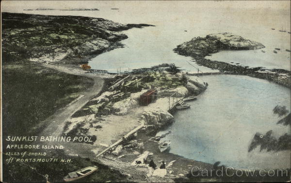 Sunkist Bathing Pool, Appledore Island, Isles of Shoals Portsmouth New Hampshire