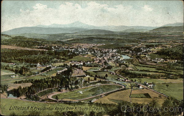 Presidential Range from Kilburn's Crags Littleton New Hampshire