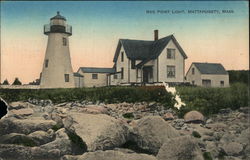 Ned Point Light Postcard