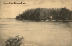 Narrow Point Richmond, ME Postcard Postcard Postcard