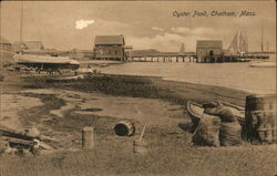 Oyster Pond Chatham, MA Postcard Postcard Postcard