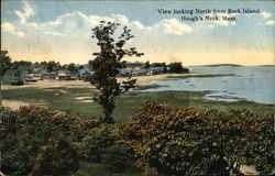 Rock Island Houghs Neck, MA Postcard Postcard Postcard