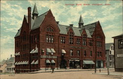 Savings Bank Block Postcard