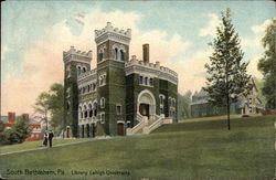 Library Lehigh University Postcard