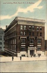 New Y.M.C.A. Building Lansing, MI Postcard Postcard Postcard