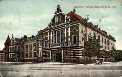 German House Indianapolis, IN Postcard Postcard Postcard