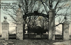 Walnut Hill Cemetery Postcard