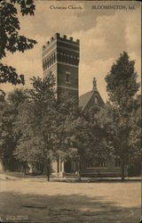 Christian Church Bloomington, IN Postcard Postcard Postcard