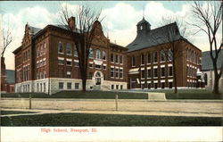 High School Freeport, IL Postcard Postcard Postcard