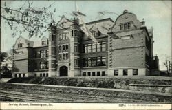 Irving School Bloomington, IL Postcard Postcard Postcard