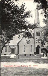 Presbyterian Church Fairbury, IL Postcard Postcard Postcard