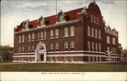 West Side High School Aurora, IL Postcard Postcard Postcard