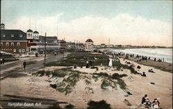 View of the Beach Hampton Beach, NH Postcard Postcard Postcard