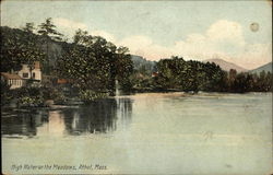 High Water on the Meadows Athol, MA Postcard Postcard Postcard