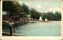 Massabesic Lake Manchester, NH Postcard Postcard Postcard