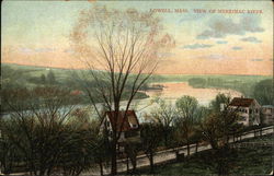 View of Merrimac River Postcard