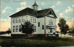 The Webster School Postcard