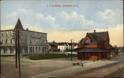 I.C.R. Station Stellarton, NS Canada Nova Scotia Postcard Postcard Postcard