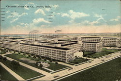 Chalmers Motor Car Co. Detroit, MI Postcard Postcard Postcard