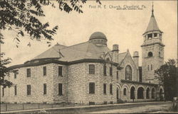 First M.E. Church Clearfield, PA Postcard Postcard Postcard