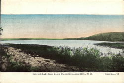 Suncook Lake from Camp Wingo Gilmanton, NH Postcard Postcard Postcard