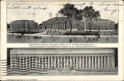New State Normal College & New State Education Building Postcard