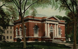 Public Library Postcard