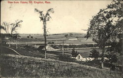 View from Adams Hill Kingston, MA Postcard Postcard Postcard