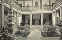 Japanese Garden, Museum of Fine Arts Postcard