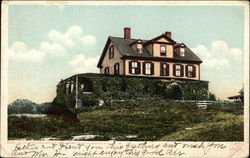 Celia Thaxters Cottage, Appledore Isles of Shoals, NH Postcard Postcard Postcard