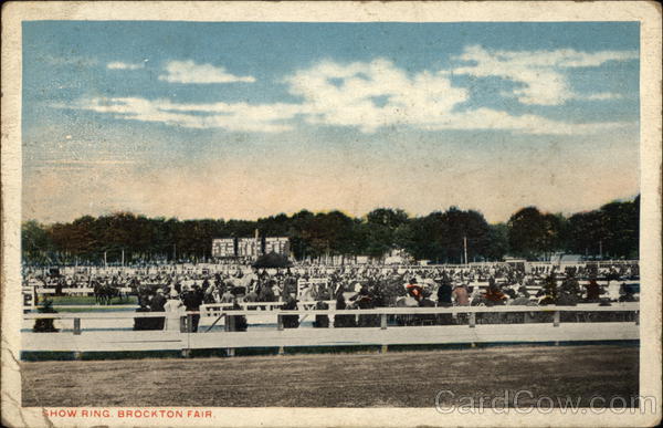 Show Ring, Brockton Fair Massachusetts